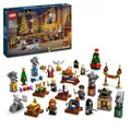 Produktbild: LEGO Harry Potter Adventskalender 2024, Hogwarts Fantasy-Spielzeuge für Kinder, Abenteuer-Spielset mit 7 Minifiguren und 16 Mini-Modellen, vorweihnachtliches Geschenk für Mädchen und Jungen 76438
