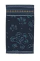 Produktbild: Pip Studio Jasmin Jaquard Gästehandtuch Dark Blue 30x50cm (1 Stück)