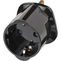 Produktbild: BRENNENSTUHL Travel Adapter DE Buchse auf UK Stecker - schwarz