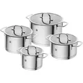 Produktbild: Zwilling TrueFlow Kochgeschirr-Set | 4tlg. (Pfannenset + Topfset, Edelstahl, 20 x 37 cm) (66920-004-0)
