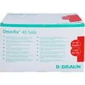 Produktbild: Omnifix Solo Insulinspritzen 1 ml U40 100X1 ml