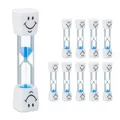 Produktbild: Sanduhr zähneputzen kinder Zahnputz Timer 10 Stück 20 g Sanduhr für Kinder