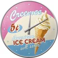 Produktbild: Nostalgic-Art - Wanduhr - Ice Cream Ø 31 cm