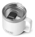 Produktbild: YETI Rambler Stapelbares Tasse Mit MagSlider Deckel, White, 14 oz (414 ml)