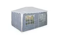 Produktbild: relaxdays Pavillonseitenteil Pavillon Seitenteile 3x4m 3er Set, 400x200 cm