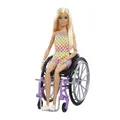 Produktbild: Mattel HJT13 Barbie Fashionistas + Wheelchair - Checkers