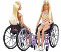 Produktbild: BARBIE Fashionistas Doll in a wheelchair Checkered outfit HJT13