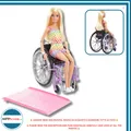 Produktbild: Barbie Fashionistas Puppe Mit Stuhl Rollstuhl E Rampe HJT13 - Box Ruiniert