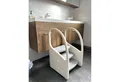 Produktbild: TikTakToo Arbeitshocker Kinder Tritthocker Leiter Toilettenhilfe, 3 Stufen Leiter, Waschhilfe, Toilettentreppe