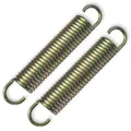 Produktbild: 2 Stück Zugfeder verzinkt 150 kg Stahlfeder Feder