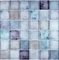 Produktbild: Mosaik Fliese Glas blau multicolor mix für WAND BAD WC DUSCHE KÜCHE FLIESENSPIEGEL THEKENVERKLEIDUNG BADEWANNENVERKLEIDUNG