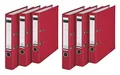 Produktbild: Leiitz Ordner 1015 schmal (rot, Menge: 6)