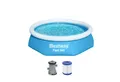 Produktbild: Bestway Tauchpumpe Fast Set™ Aufstellpool-Set mit Filterpumpe Ø 244 x 61 cm, blau, rund