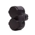 Produktbild: Doppelsteckdose Zwischenstecker mit Deckel für Feuchtraum Keller Bad