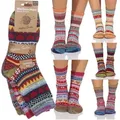 Produktbild: simaranda Norwegersocken Damen Socken 166 35-38 Bunt gemischt 3 Paar bunt 35-38