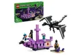 Produktbild: LEGO® Minecraft Der Enderdrache und das Endschiff 21264 Konstruktions-Spielset, (657 St), 657-teiliges LEGO Bauset