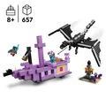 Produktbild: LEGO Minecraft Der Enderdrache und das Endschiff 21264