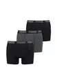 Produktbild: PUMA Herren Everyday Boxer Briefs 3 er Pack, Farbe:223 - Black/Anthracite, Bekleidungsgröße:L
