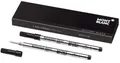 Produktbild: Montblanc Tintenrollermine schwarz M Rollerball-Refill 2er Pack
