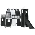 Produktbild: vidaXL Kinderloftbett Schwarz 100 x 200 cm Metall