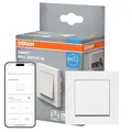 Produktbild: OSRAM SMART+ WiFi Matter Wandschalter, 1 Kanal, 10AX, IP20, weiß, Relais Schalter, Unterputz, 27mm