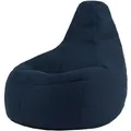 Produktbild: icon Sitzsack, Dunkelblau, Textil, 270 L, 94x85x92 cm, Hergestellt in Deutschland, Oeko-Tex® Standard 100, Wohnzimmer, Hocker, Sitzsäcke, XXL Sitzsäcke