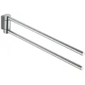 Produktbild: Keuco Handtuchhalter Plan 14918010000 2-teilig, 438mm, schwenkbar verchromt