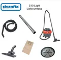 Produktbild: CLEANFIX Staubsauger S10 Light 850 Watt rot Trockensauger Bodensauger 012.000VDE