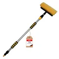 Produktbild: Teleskop Waschbürste, ca. 109-165 cm, gelb, ausziehbar | PETEX