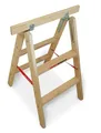 Produktbild: Holz-Tapezierbock mit Comfort-Breitsprosse