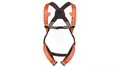 Produktbild: Szelki bezpieczeństwa 2 punkty zaczepowe 2 klamry regulujące pomarańczowe rozmia