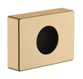 Produktbild: hansgrohe AddStoris - Hygienebeutelspender, Hygienebeutelbox für Wandmontage, verdeckte Befestigung, Badezimmer Zubehör, Brushed Bronze, 41773140