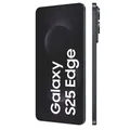 Produktbild: Samsung Galaxy S25 Edge 512 GB Titanium Jetblack Android 15 Dual SIM Smartphone