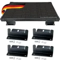 Produktbild: SCHWAIGER SODM0040 Solarmodul-Halterung Balkonkraftwerk Halter Flachdachhalterung Flachdach Solarhalterung Solarpanel-Halterung Z-Winkel Set