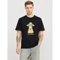 Produktbild: Jack & Jones T-Shirt JORANATOMY SKULL TEE SS CREW NECK LN schwarz S (48)