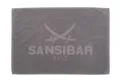 Produktbild: Badvorleger SANSIBAR BL 50x80 cm silber Badteppich Badematte Duschvorleger