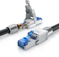 Produktbild: Primewire Patchkabel CAT 8 - Gigabit Ethernet LAN Kabel - 40 Gbit/s - S/FTP PIMF Schirmung - Netzwerkkabel - 10m