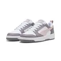 Produktbild: PUMA Rebound V6 Low Unisex Sneaker, Puma White Mauve Mist Plum Jam, 37 EU