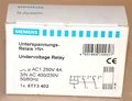 Produktbild: Siemens 5TT3 402 Unterspannungsrelais N-System 5TT3402 Spannungsrelais NEU OVP