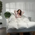 Produktbild: Winterbettdecke 135x200 Daunen Federn Warm Made in Germany Allergiker OEKO-TEX