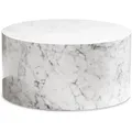 Produktbild: Couchtisch FineBuy Sofatisch MONOBLOC Marmor Optik 60x60x30 cm Wohnzimmertisch