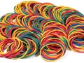 Produktbild: Gummiband Haushaltsgummi 300 Stücke Gummibänder Farbe Gummiringe Gummi 38 * 1...