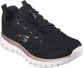 Produktbild: Skechers Graceful - Get Connected 12615-BKGD, Sneaker, Damen, Schwarz