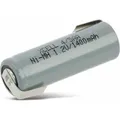 Produktbild: XCELL, NiMh Akku Industriezelle, 4/5AA, U-Lötfahne, 43x14,5mm, 1,2V/1400mA - Grau
