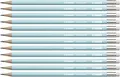 Produktbild: STABILO - Bleistift mit Radierer - Swano Pastel - 12er Pack - blau - Härtegrad HB