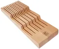 Produktbild: ZWILLING Messerhalter für Schubladen, Schubladen-Einsatz, Für 12 Messer, 41 x 15,5 x 4,8 cm, Holz
