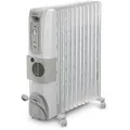 Produktbild: DeLonghi KH 771230 V Radiator weiß 3000W Rollen Frostschutzfunktion Griffmulden