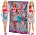 Produktbild: STEFFI DOLL PREGNANT STEFFI DOLL WITH SOUNDS + BABY CARRIER 3326 SIMBA