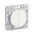 Produktbild: Doble interruptor Odace Blanco