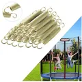 Produktbild: Arebos Trampolinsprungfeder Zugfeder, Sprungfeder, Druckfeder, Trampolin Stahlfeder (24 St., Set) goldfarben 178 | 17.8 cm